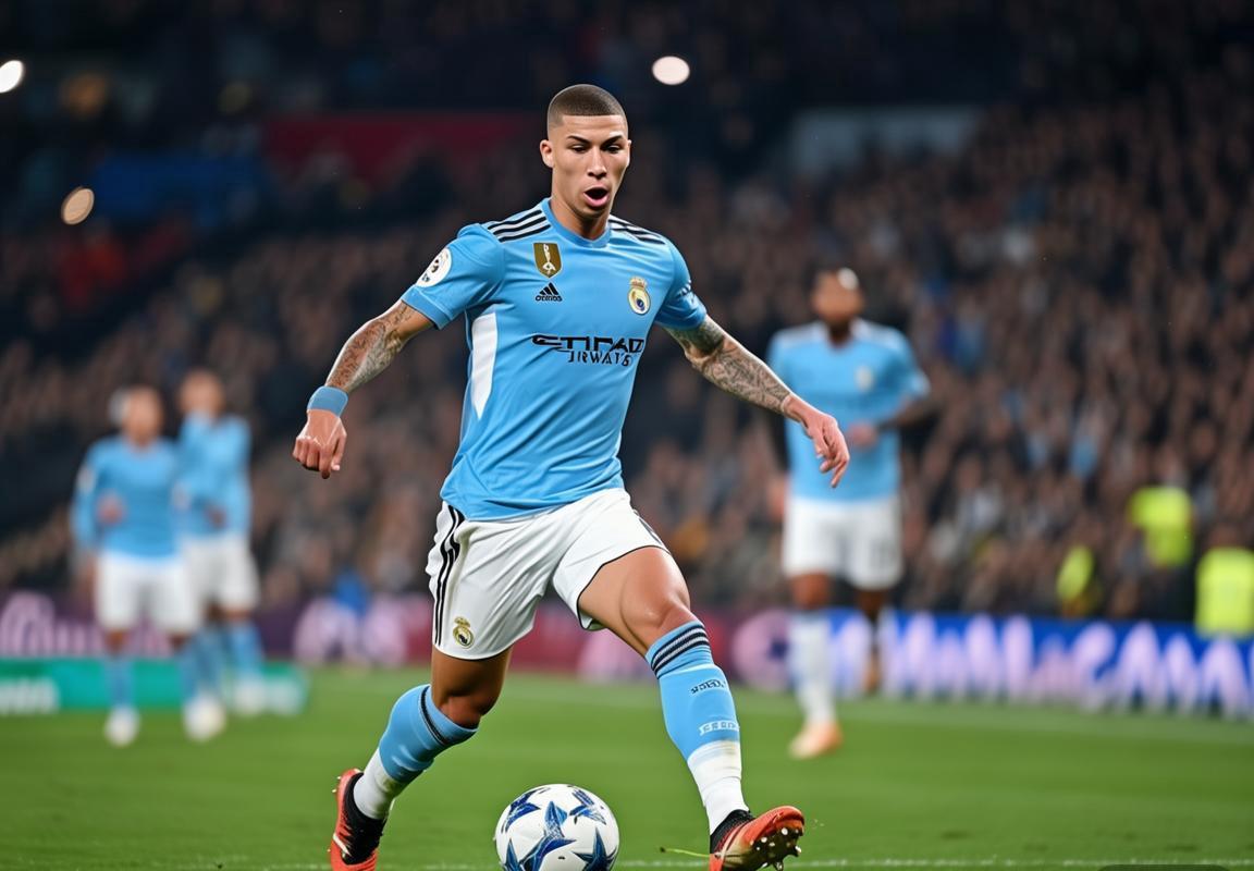 欧冠半决赛：哈兰德点射制胜，曼城力克皇家马德里占先机